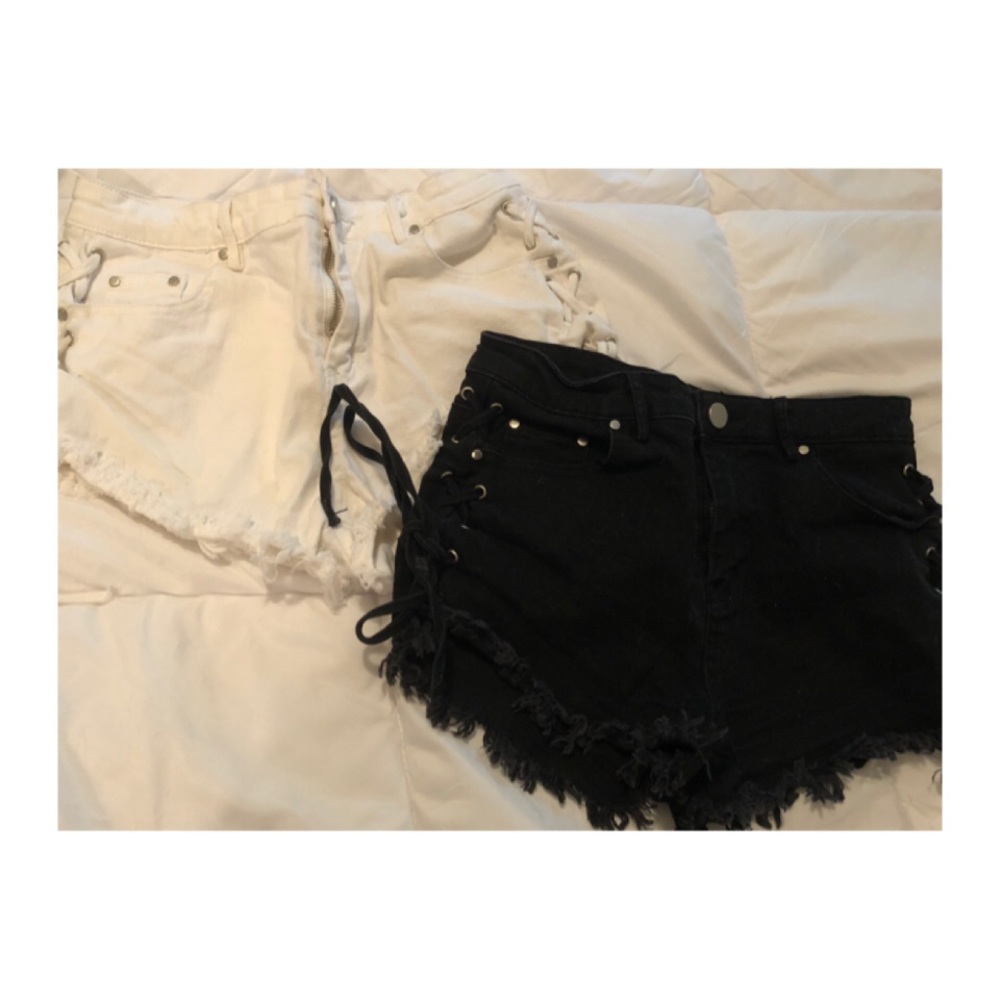 2 sets of Fashion Nova shorts